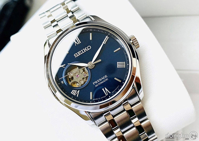 chụp cận cảnh seiko presage ssa411j1 tại đồng hồ 24h
